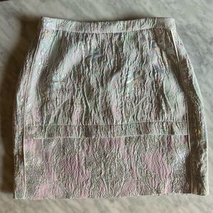 Sandro metallic skirt